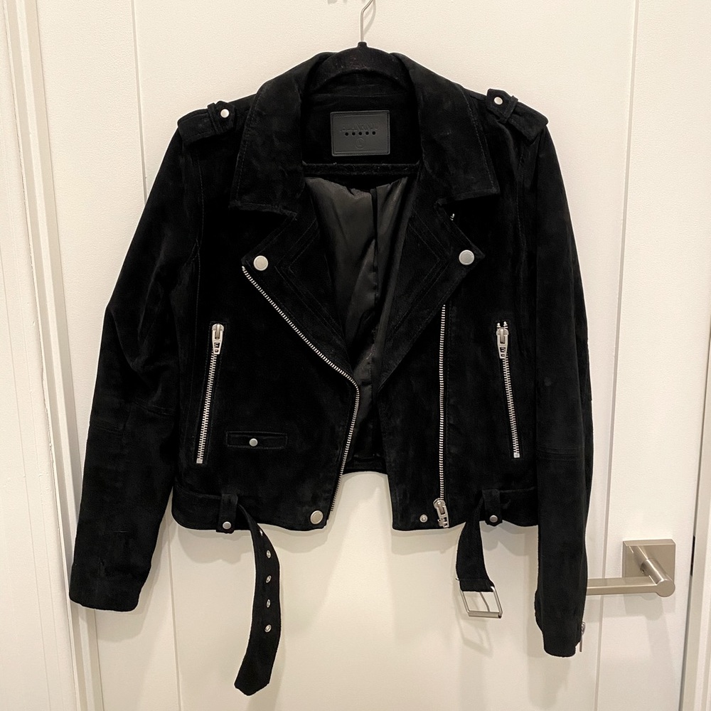 Blank NYC Suede Moto Jacket